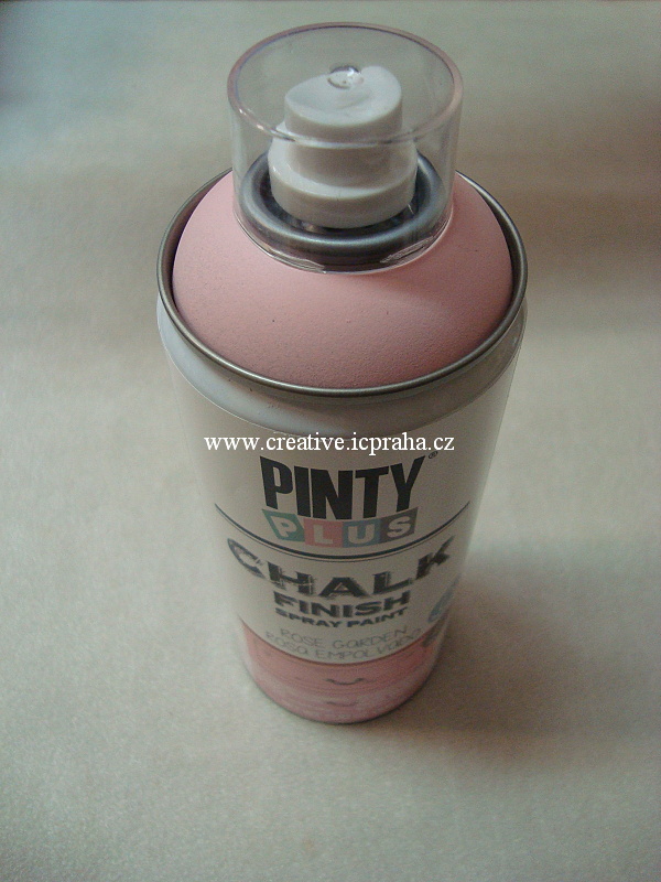 křídová barva ve spreji 400ml rose garden